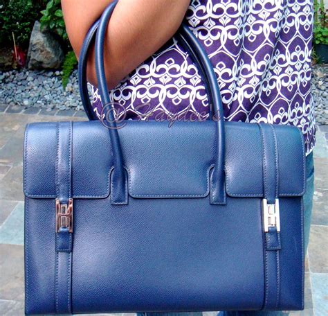 drag bag hermes|hermes drag 32 blue handle.